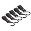 15Pcs Leather S Hooks High Strength Multifunctional Portable S Hangers