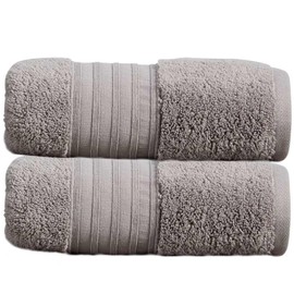 Turkish Cotton Face Cloths Pack of 2, 550 GSM, Soft Wash Cloth Flannels