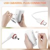 Paodekua Solar Panel for Ring Camera, 2 Pack 4W Solar