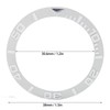 Watch Bezel Insert 38mm Ceramic Embossed Digit Watch Bezel Ring