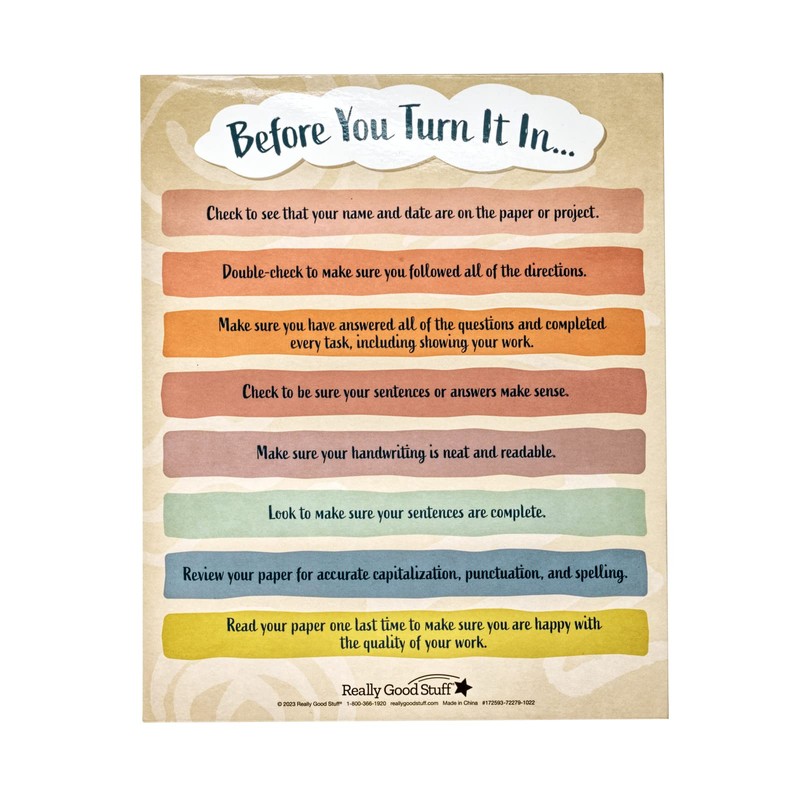 Really Good Stuff Boho Homework Folders - Set of 12