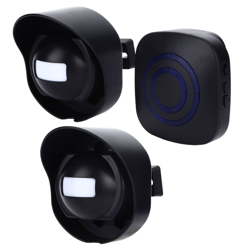 Smart Wireless Sensing Doorbell Waterproof Doorbell Security Alarm Kit for