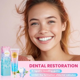 2 Pack Niacinamide Whitening Toothpaste Nicotinamide Radiant Whitening Toothpaste, Nicotinamide White Toothpastes, Deep Cleaning Care 7.6oz (M, Cinnamint, Family 2pack)