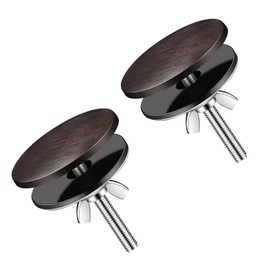 2 Pack Kitchen Sink Hole Cover, 2 Inch Stainless Steel Faucet Hole Cover, Kitchen Sink Tap Hole Plate Stopper Cover Blanking Metal Plug (Bronze)