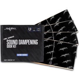 Skar Audio Premium 80mil (2mm) 12 Sq Ft Automotive Car Sound Deadening Door Kit (SK2MM-DOORKIT)