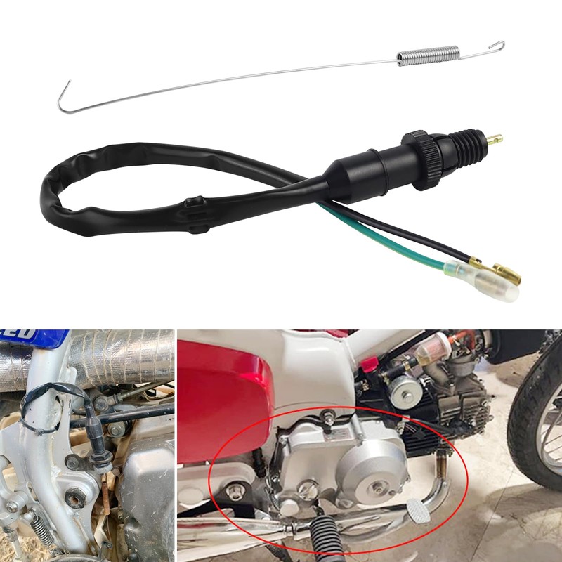 FLYPIG Universal Motorcycle Bike Rear Brake Light Switch with Spring