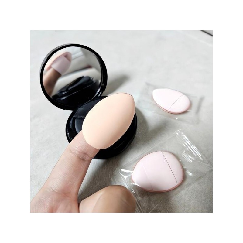 3D Water Drop Puff Set of 3 Makeup Sponge Multipurpose