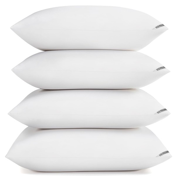 Luxury Hotel Pillows for Sleeping 4 Pack,Bed Pillows Standard Size