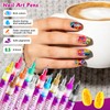 12 Color Nail Art Pens Nail Polish Markers Set for