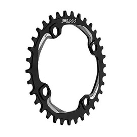 Funn Solo Narrow Wide Chain Ring, BCD 104mm (36T, Black)
