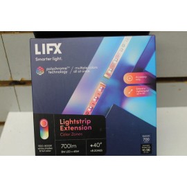 LIFX Smart Home 40 in. L Color Changing Plug-In LED Strip Light Extension SEALED
