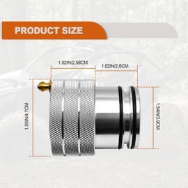 Wheel Bearing Grease Lubrication, 39MM X3 Wheel Bearing Grease Compatible with Can Am Maverick X3 and Max (2017-2023) Grease Tool, Replace OEM 293350109 for Saving Lbrication Time