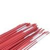 elfinrm 100 Pack Red Fiberglass Driveway Markers 48 in 5/16