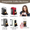 Reusable Vertuo Pods Refillable Coffee Vertuo Capsule for VertuoLine Refill