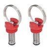 2Pcs Keg Pressure Relief Valve Ball Lock Lid Cornelius Style