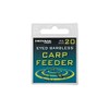 Drennan Eyed Barbless Carp Feeder Hooks - Size 8