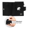 Marc Peter® Chicago Leather Push Air Slim Wallet - Airtag