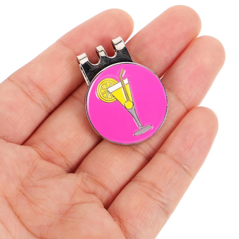 Sosoport Portable Golf Hat Clip Marker Stylish Golf Accessories for