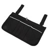 Wheelchair Side Hanging Storage Bag Multi Pocket Armrest Pouch Bag