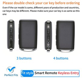 ontto Car Key Case Cover Fits Mazda 3 Alexa CX-4 CX-5 MX5 CX-8 CX-9 CX-30 CX30 2019-2021 Accessories Leather Key Box Key Case Key Fob Key Protection Case 3 Buttons Brown n