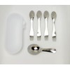 Stainless Steel 2 in 1 Spoon and Fork Set for