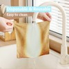 Dolemay 20 Sheets Microfiber Cleaning Cloths, Disposable Towels, Reusable Dish