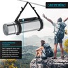 Arendo - Thermos Flask 1 Litre Stainless Steel - with
