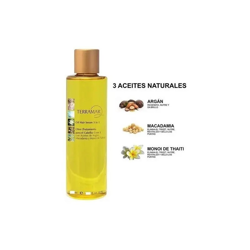 Aceite Óleo Terramar 245 Ml Capilar Restaurador /sar