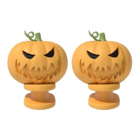 1 Pair Shark Slide Fins, 3D Shark Fin Top Fin Accessories, Shark Slippers Accessories (Pumpkin, One Size)