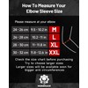 MANUEKLEAR 5mm Neoprene Weight Lifting Elbow Sleeves for Men (1