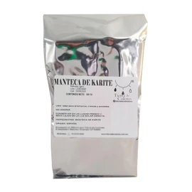 Manteca De Karite 100% Pura 500g grado Cosmetico y refinado ligero Shea butter - Tierra de Colores