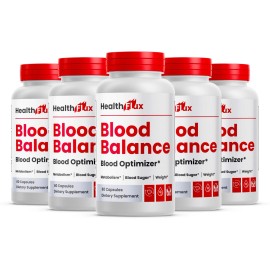 Health Flux Blood Optimization Supplement, HealthFlux Blood Pills (300 Capsules)