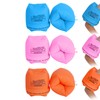 Arm Floaties Water Wings Safe for Kids Children Adults 2Pink+2Blue+2Orange