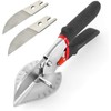 Multi Angle Miter Shear Cutter Hand Tools,45-135 Degree Adjustable Angle