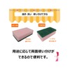 Kikulon Kitchen Sponge, Hard Type, Pink, Yellow, Blue, 5 Pieces,