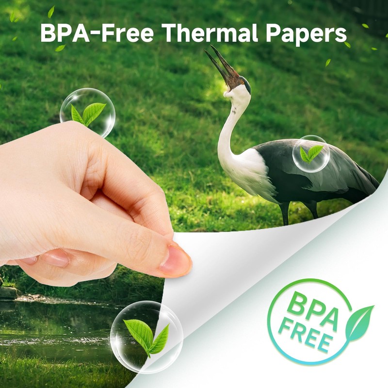 HPRT 200 Sheets Thermal Paper 8.5 x 11", US Letter,
