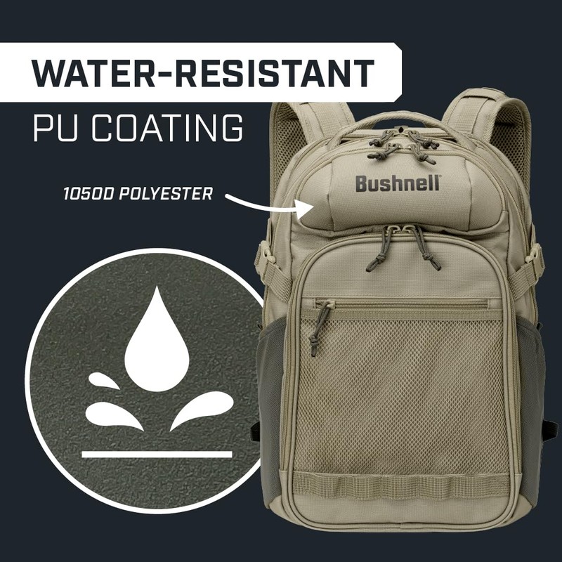 Bushnell Backpack 25L Capacity Military Tactical Backpack, Hunting Backpack, Gym