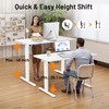 DUMOS Electric Standing Desk 39.4 x 23.6 Inch, Height Adjustable