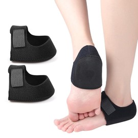 Protectores de talón, Taloneras Fascitis Plantar, Almohadillas de talón con copas de gel, Tendinitis de Aquiles, Talones Secos y Agrietados, Apoyo Para, Aliviar el Dolor de Los Espolones Del Talón