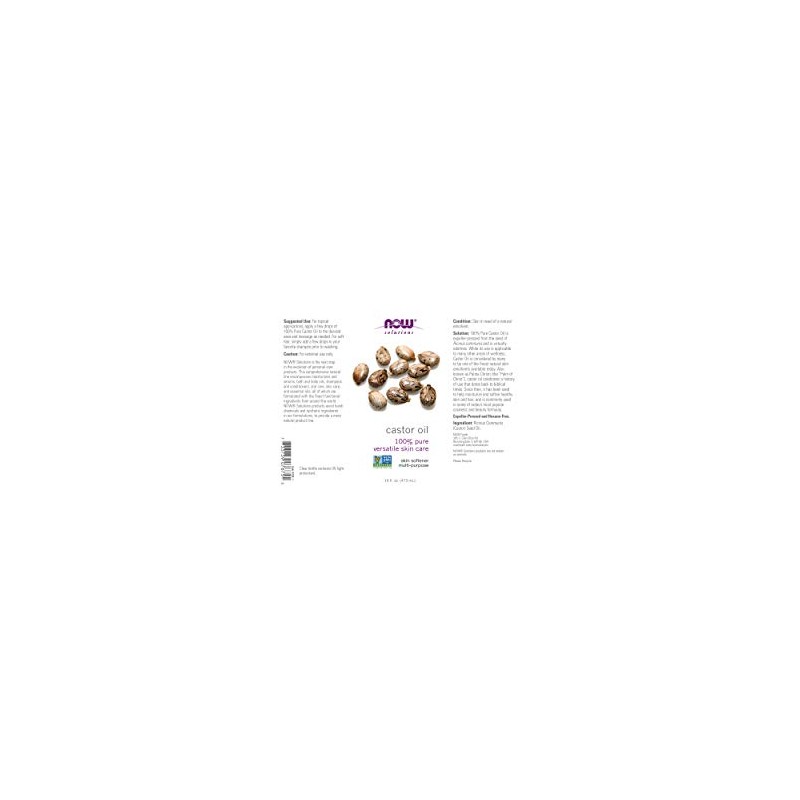 Now solutions | Aceite de Ricino 16 oz | Castor