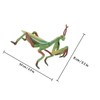 GOOHOCHY Mantis Figurine Plastic Mantis Model Realistic Model Kids Toy