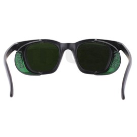 TITUS Retro Style IR Welding Safety Glasses w/Folding Side Shield (Glasses Only, IR#3 & Poly Side Shields)