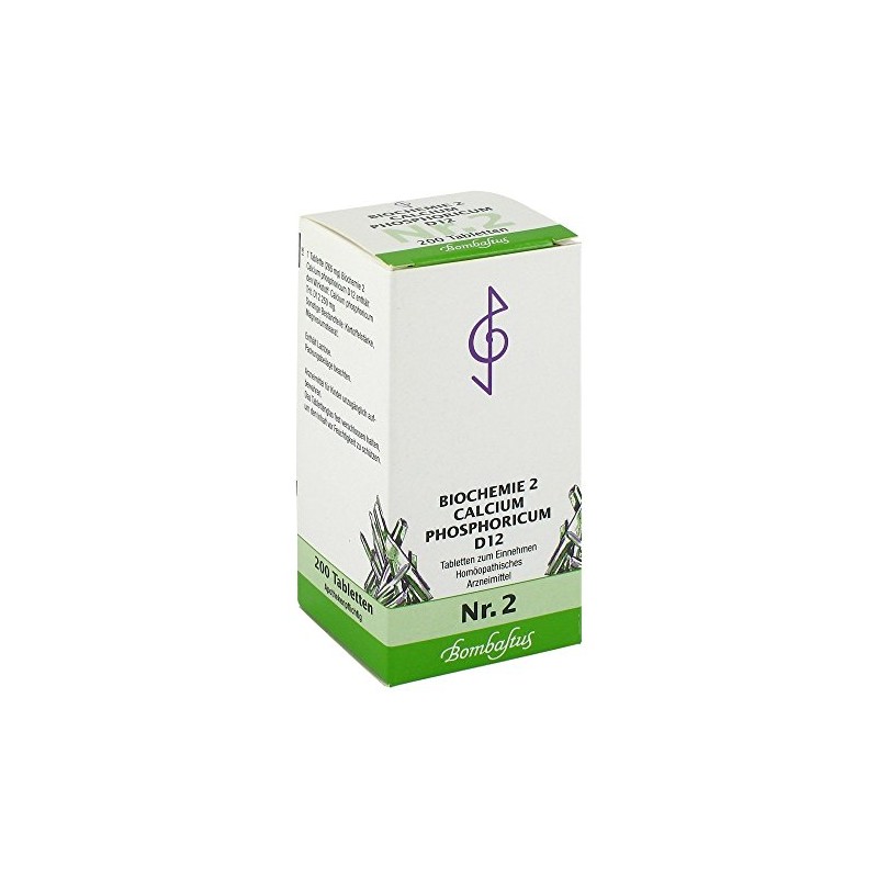 Biochemie 2 Calcium Phosphoricum D 12 Tablets, Pack of 200