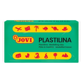 Jovi - Reusable Non-Drying Modeling Clay, 30 Plasticine Bars, 1.75 oz Each, Total of 3.3 lb (Light Green)