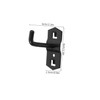 Zerodeko 10pcs Heavy Duty Wall Hooks Square Hole Board Hook