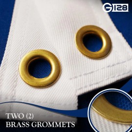 UD_G128 3 Pack: South Carolina SC State Flag  3x5 Ft  Embroidered 220GSM SPUN POLYESTER - Embroidered Stars, Sewn Stripes, Brass