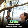 Mini Chainsaw Cordless, 6 inch Electric Chain Saw, Gardening Tool
