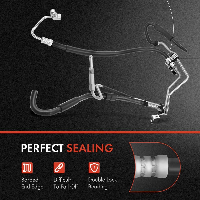 A-Premium Power Steering Hose Pressure & Return Hose Line Assembly