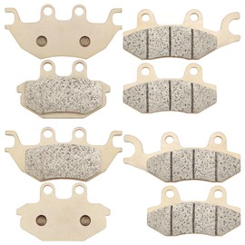 Sintered Front & Rear Brake Pads for Kawasaki MULE PRO FXT FX KAF820 KAF 820 2015-2021, Mule Pro DXT DX KAF 1000 KAF1000 2016-2017