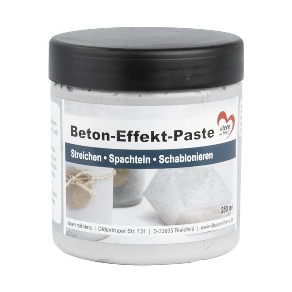 Ideen mit Herz Concrete Effect Paste | Concrete Paint |